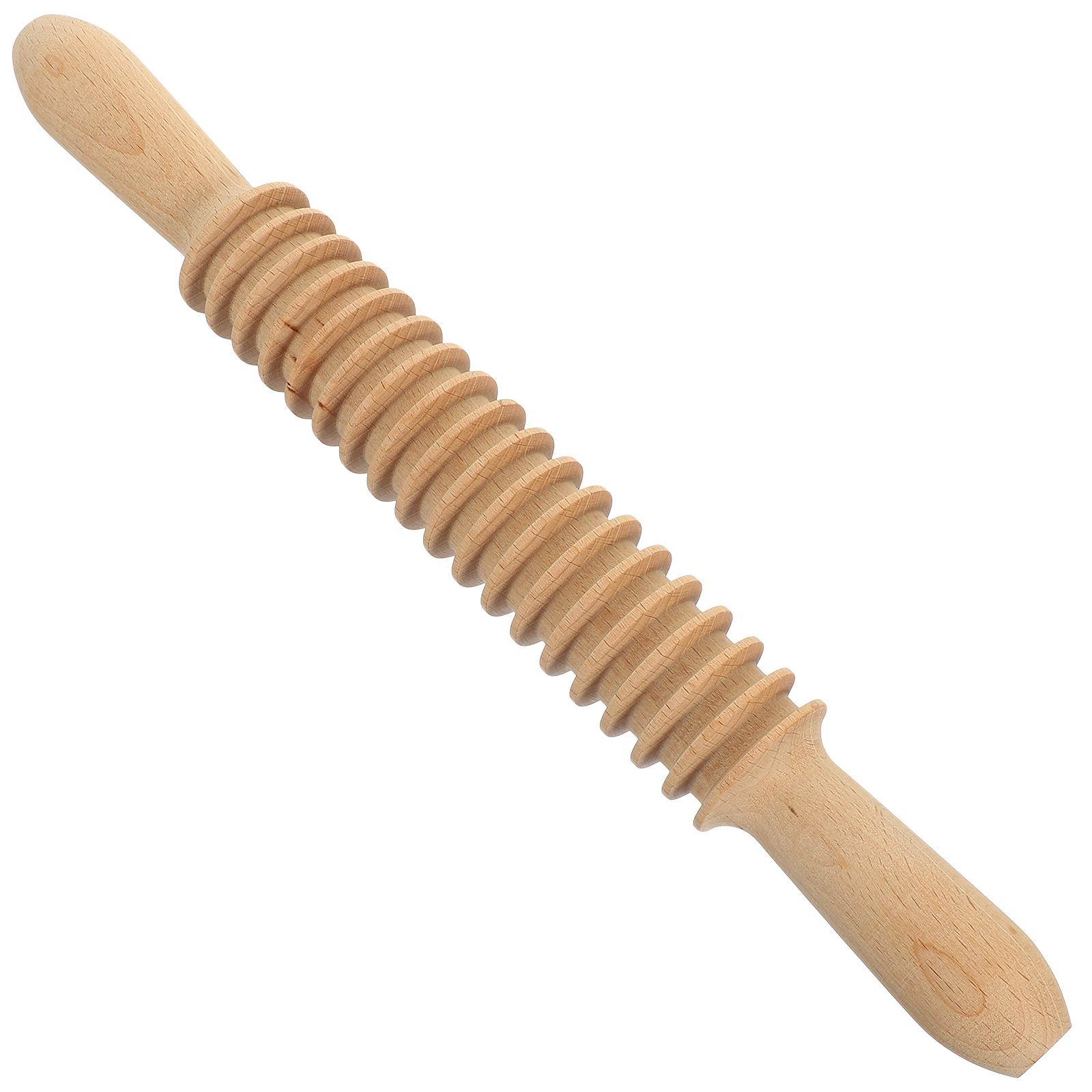 

1pc Wooden Rolling Pin For Pastry Dough Roller Spaghetti Pasta Machine Noodle Roller Pizza Dough Kitchen Tools