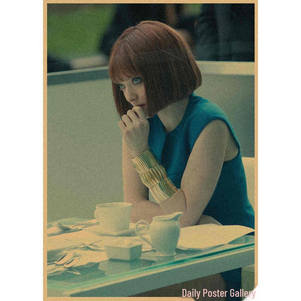 

In Time Sci-Fi Thriller Retro Kraft Paper Wall Poster 29.7X42cm(A3 size）