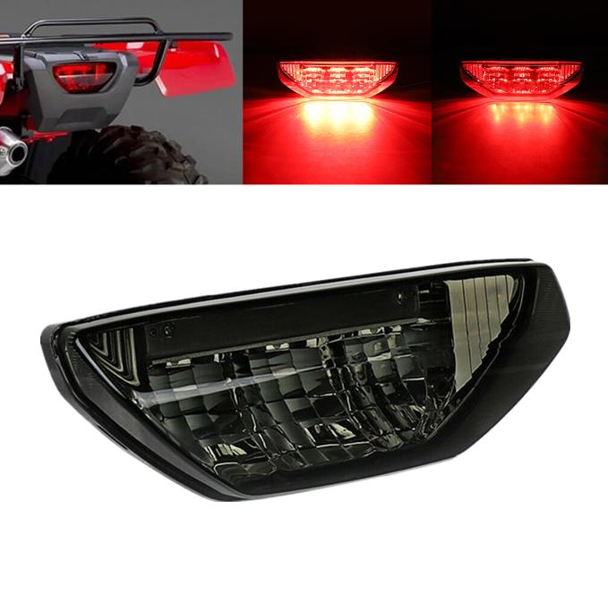 LED Tail Light Rear Brake Lamp For Honda TRX 250X 300X 400X 500 700 Rancher 420