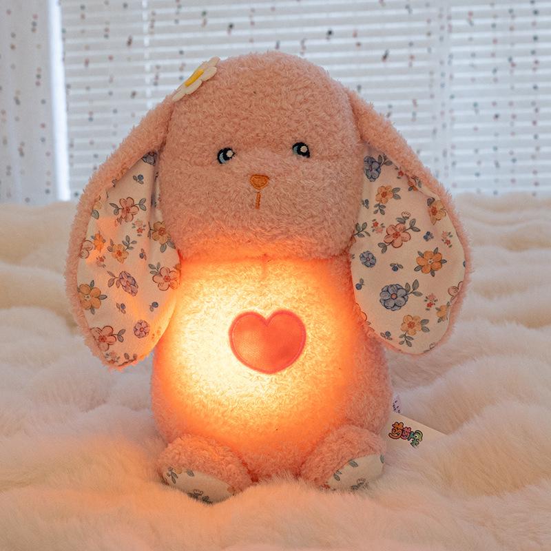 

Breathing Teddy Bear Plush: Soothing Sleep Companion for Children 28 cm