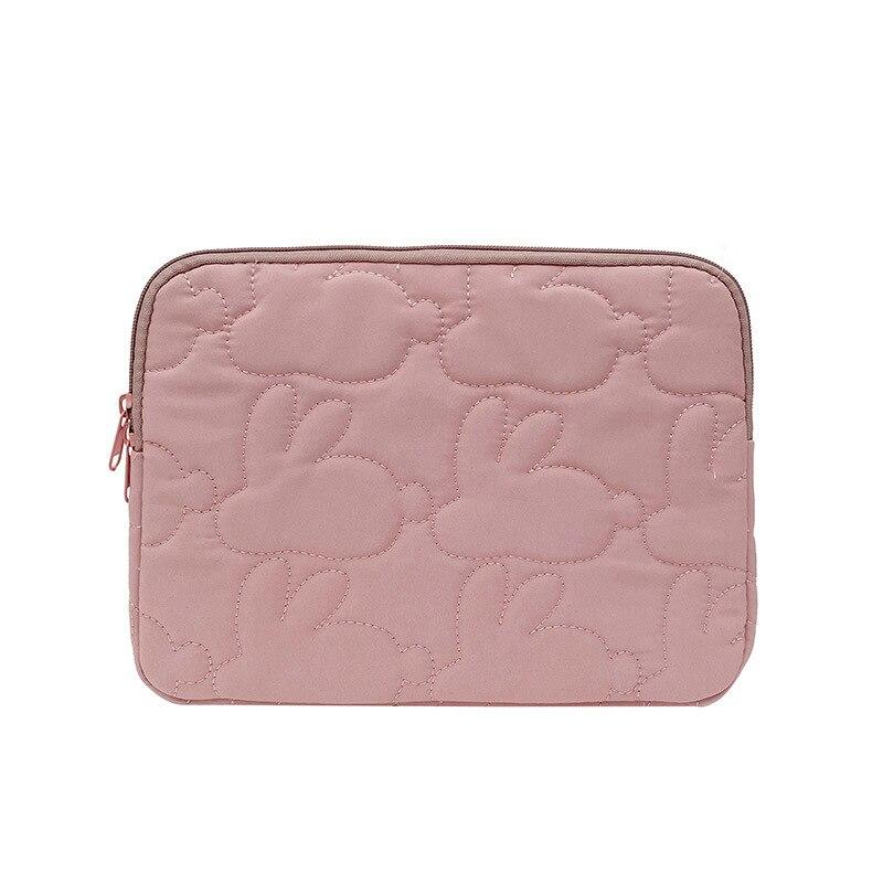 Geantă moale de căptușeală pentru laptop pentru Macbook Air 13.3 Ipad 7/8/9/a 10-a Husă Husă simplă 11 13 inch Geanta Design iepure