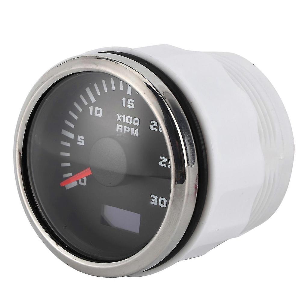 2in 3000RPM Tachometer LCD Display for Car Motorcycle Engineering Machinery Outboard Engine 2025