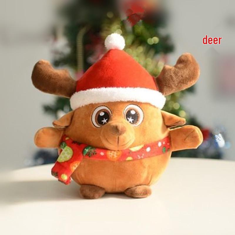 English Tiao Tiao Zhu Bouncy Ball - Baby Learning Toy, Seaweed Pig Design