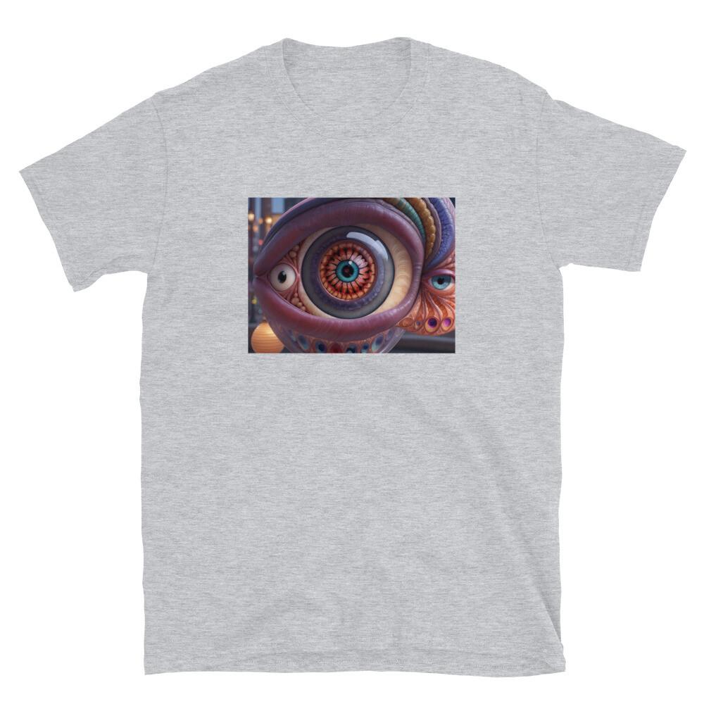 AI Designed Eye Short-Sleeve Unisex T-Shirt