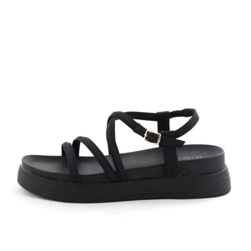 HIMIKO/Himiko/Cross Strap Sandals/651250 Black M