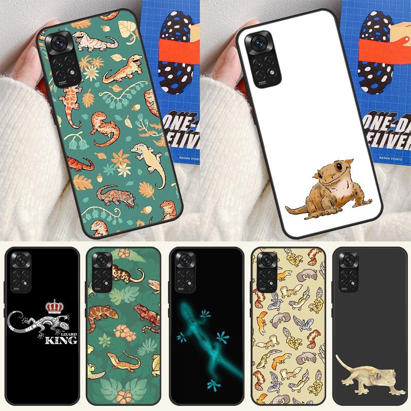 Lizards Geckos Case For Xiaomi Redmi Note 13 Pro 14 12 11 9 10 9S 10S 11S 12S Redmi 14C 13C 10C 12C Cover