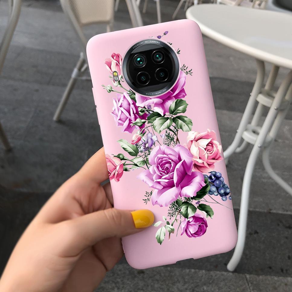 ForXiaomi Mi 10T Lite Case Cute Cartoon Cat Painted TPU Silicone Back Cover For Xiaomi Mi 10T Lite 5G 10Tlite Phone Case Funda