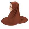 Modal Hijab Jersey Hijabs for Women Hijab Turban Arab Headgear Double Round Headscarf Bonnet Hijab  Turbante Feminino Para Festa