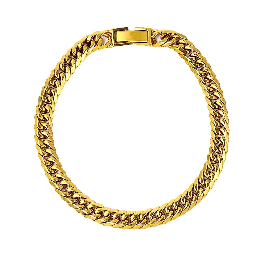 

PLUSTER Браслет Kihei 18K K18 6 сторін 30g 20cm Нержавіюча сталь 316L Kihei Металевий гіпоалергенний мішечок Популярний білий день Повернення Ювелірні вироби Гіпс Чоловічі