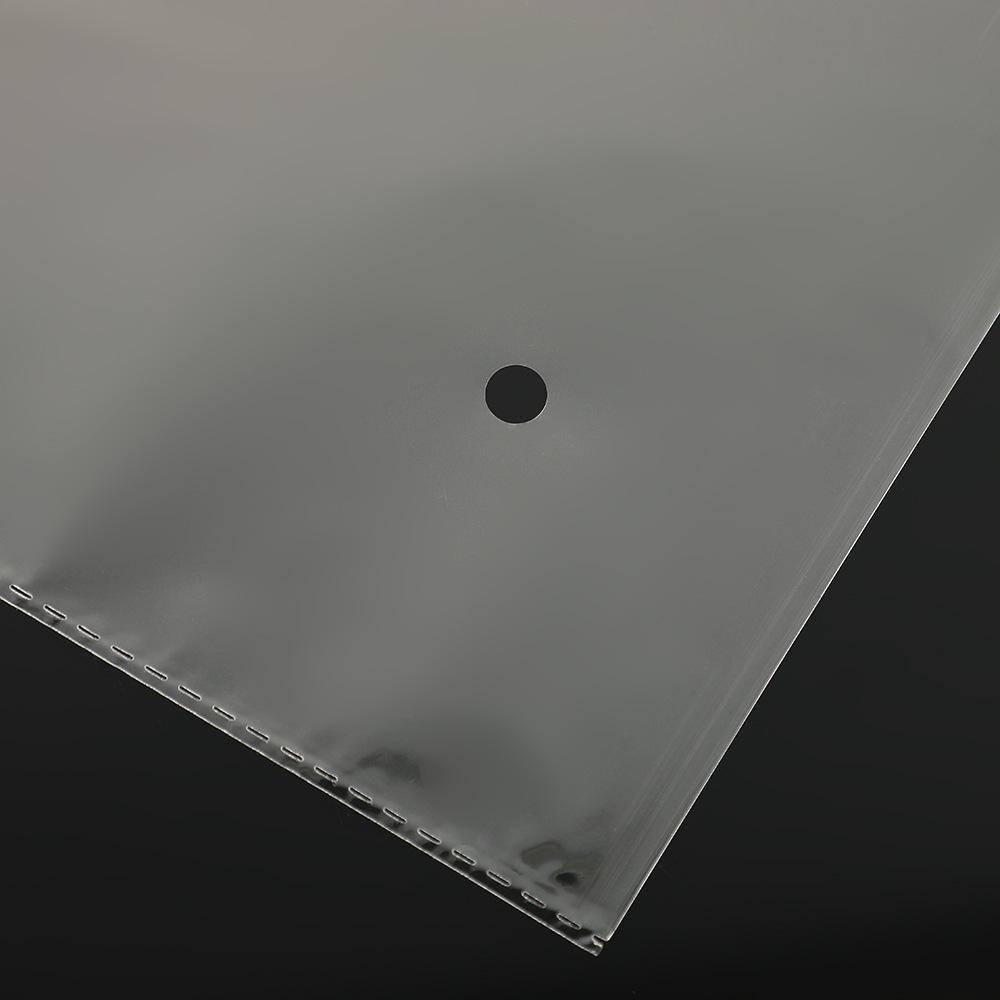 Transparente selbstklebende Bekleidungs-Verpackungstasche mit Kopfkarte