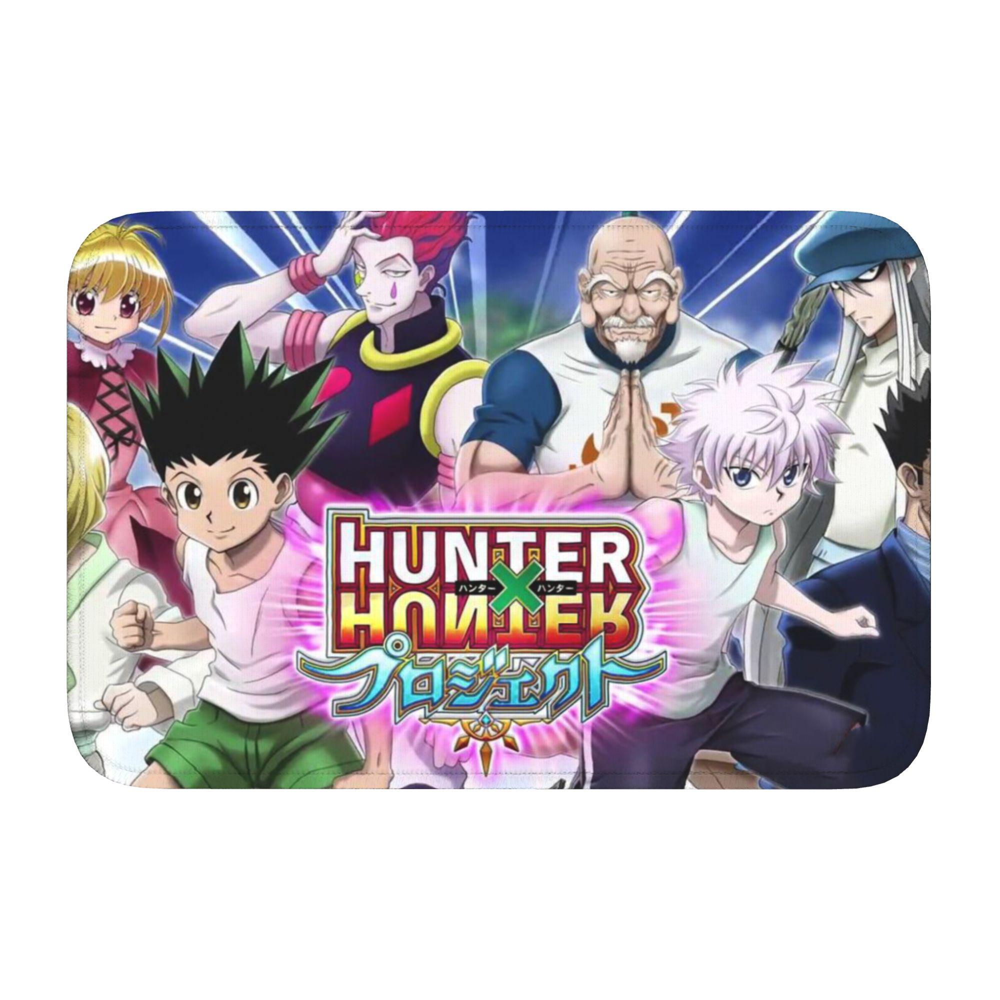 

HXH Anime Front Door Floor Entrance Welcome Mat Outdoor Kitchen Bathroom Doormat Balcony Carpet Rug Footpad 60cm x 90cm
