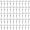 50PCS Compatible with GM Door Panel Clips,OEM#15960325 Door Panel Retainer Clips Replacement,Automotive Fasteners As Bumper Fastener Rivet Clip