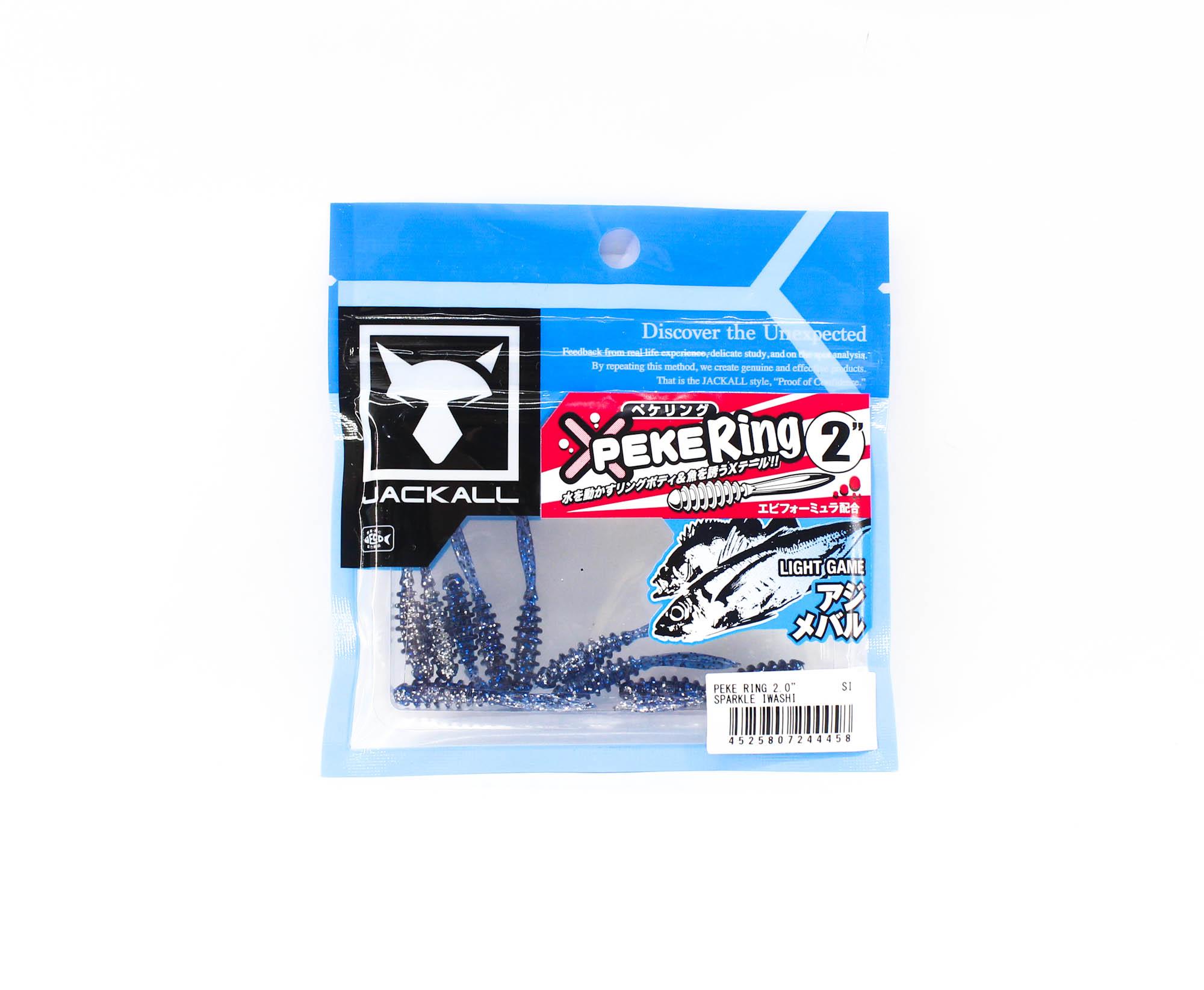 

Jackall Soft Lure SW Light Game Peke Ring 2.0 Sparkle Iwashi (4458)
