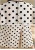 2026 Polka Dot Cotton & Linen Summer Dress: Women's Casual Slim-Fit Mid-Length
