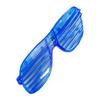 LED Sonnenbrille Leuchten im Dunkeln Blinkende Leuchtende Shutter Shades Brille für Halloween Party Blau