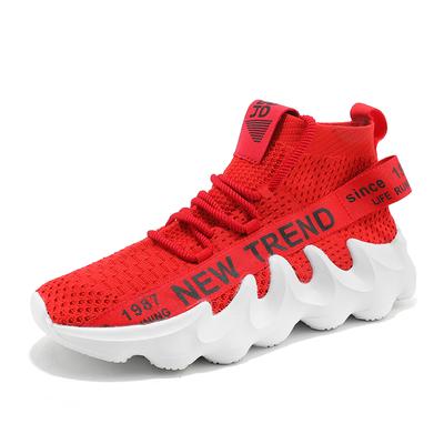 Sneakers Men Running Shoes Platforms Increasing Height Sports Shoes