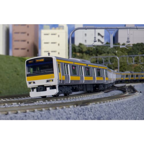 KATO N Gauge E231 Series 500 Chuo-Sobu Local Line 6-Car Basic Set, Model Train, 10-1912