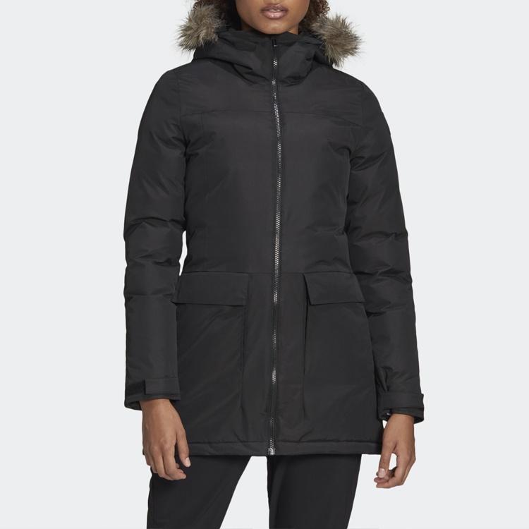 adidas Chaqueta de Plumas Invierno Mujer Negra BQ6803