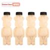 500ml Portable Cartoon Bear Transparent Bottles Cute Reusable Drink Containers for Bubble Tea Juice Milkshake Party Supplies