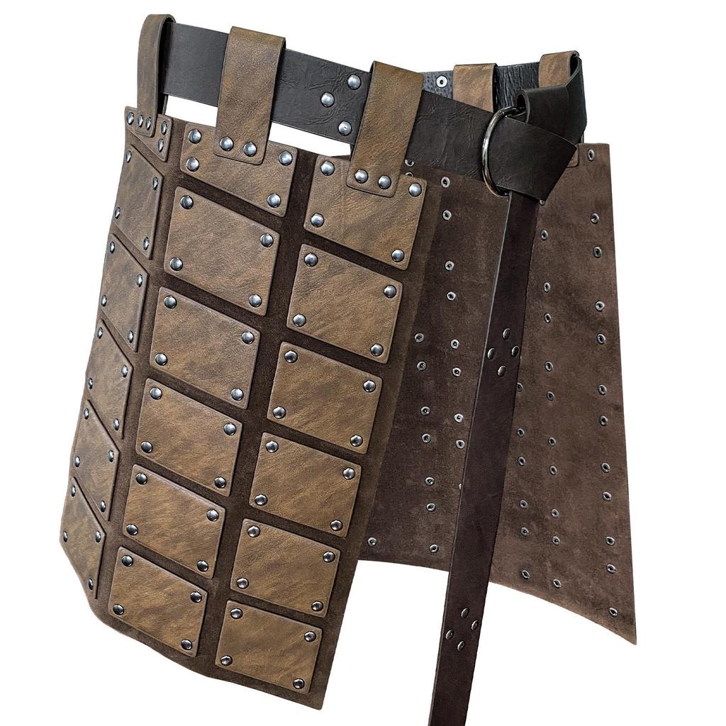 Nordic Viking Embossed Leather Scale Armor Cosplay Prop