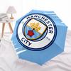 Manchester City, Parasol Automatyczny z Godłem, 8-żebrowa Konstrukcja, Przenośny Parasol, Odpowiedni dla Mężczyzn i Kobiet na Wszystkie Pory Roku, Idealny