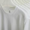 Unisex Heavyweight 260g Pure Cotton Round Neck Opaque White T-Shirt