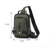 Side Rucksack Pack Nylon Crossbody Bag Messenger Chest Bag Men Small Backpack Travel Shoulder Bag