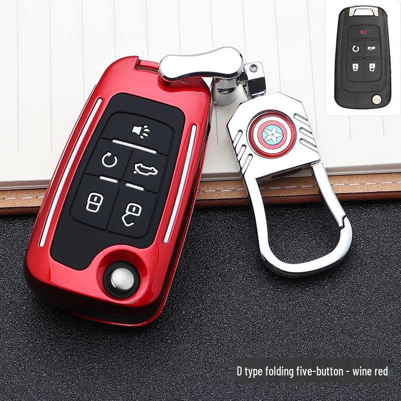 Buick Encore S Fashion Key Case with Buckle and Remote Shell Design
