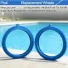 2 Pieces Hump Style Tires For Automatic Pool Cleaners Increases Coverage And Prevents Obstruction