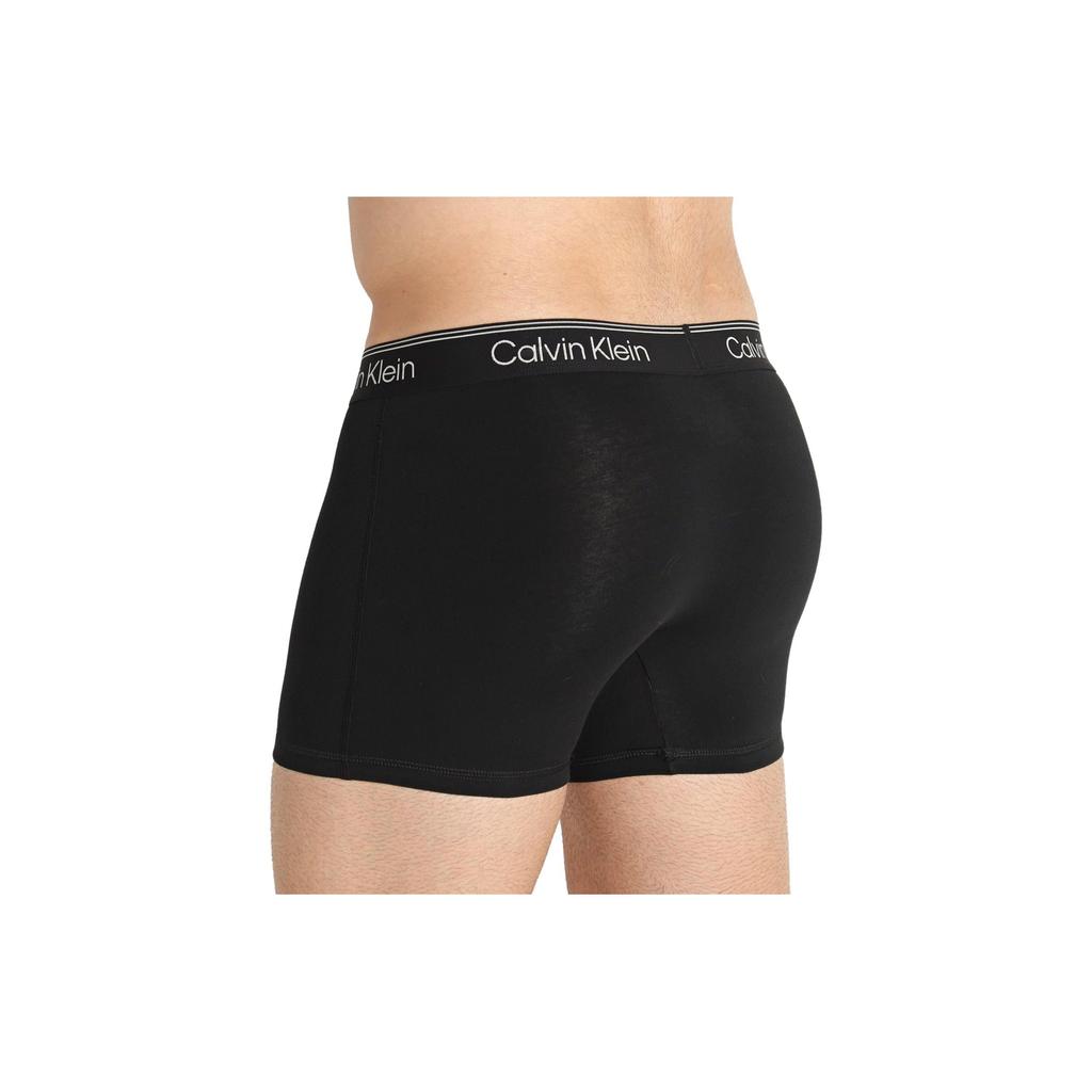 Calvin Klein Waistband Letter Logo Boxer Briefs Men Underwear Black NB3229-001