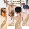 100% Natural Exfoliating Hemp Back Scrubber  Bath & Shower Body Brush Scrubber with Handle