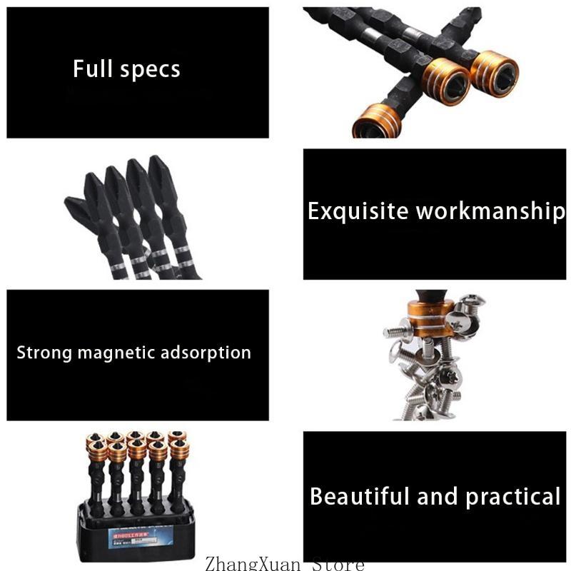

PH2 for Cross Screw Screwdriver Bits Set Electric Power Driver 3XUF CN