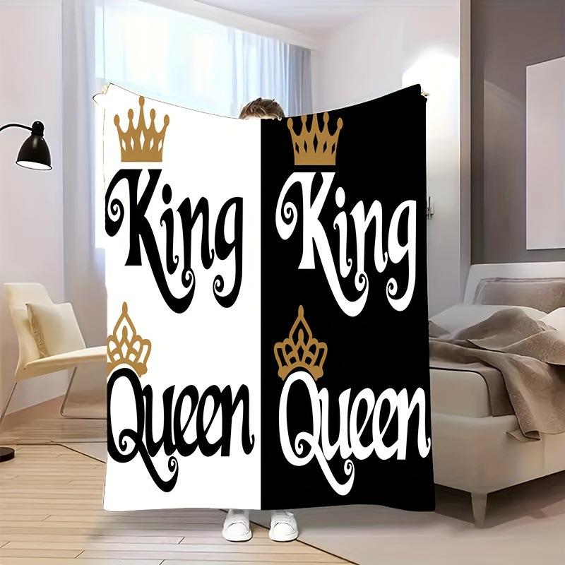 Black and red combination color digital-printed polyester velvet flannel cover blanket Fleece soft sofa cover blankets for beds