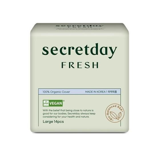 Secret Day Fresh 6 Types (Long Liner/Small/Medium/Large/Super Long/Overnight Wear)
