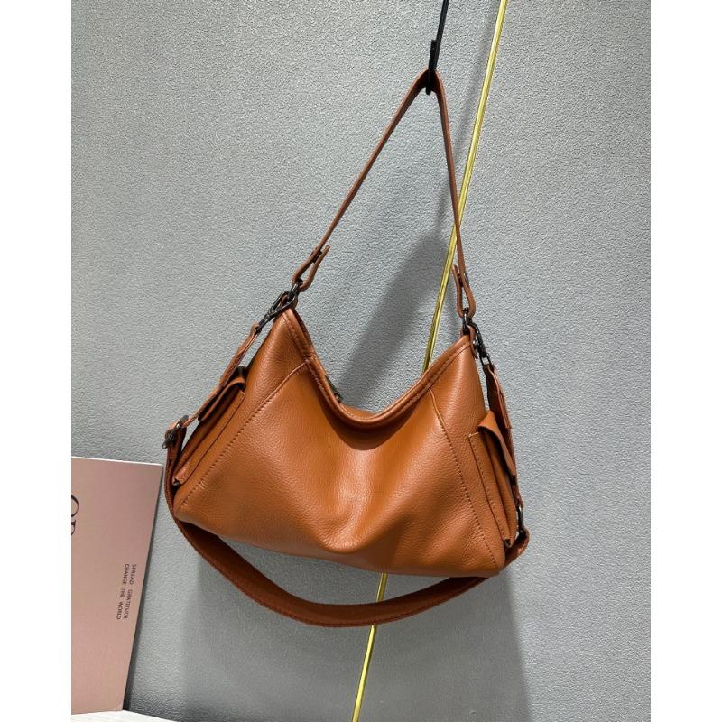 Cowhide Versatile Women's Bag Shoulder Underarm Crossbody Bag Women's Large Capacity