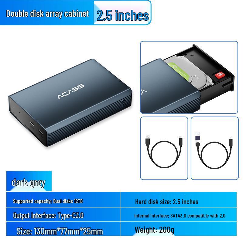 

Acasis 8-Bay USB 3.0 RAID Array Cabinet for 3.5 SATA Drives