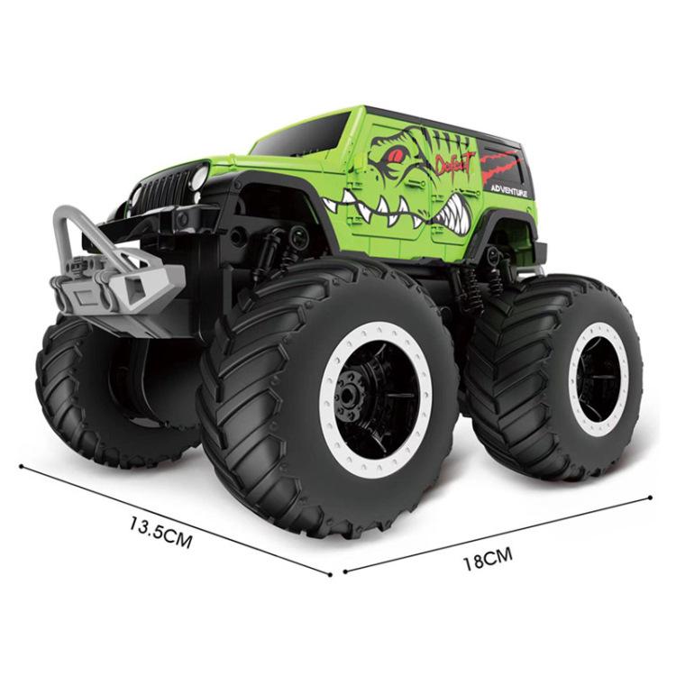 IQ0EM Amphibious Off-Road Stunt RC Car: High-Speed Big Foot, Drifting Climber