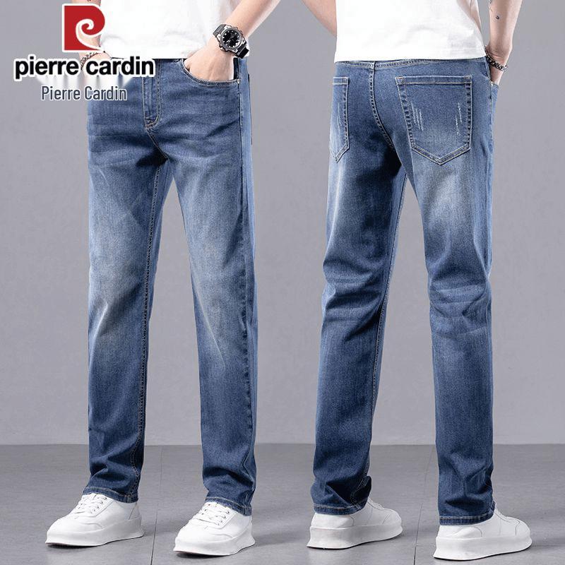 Pierre Cardin Men s Summer Straight-Fit Stretch Jeans 33