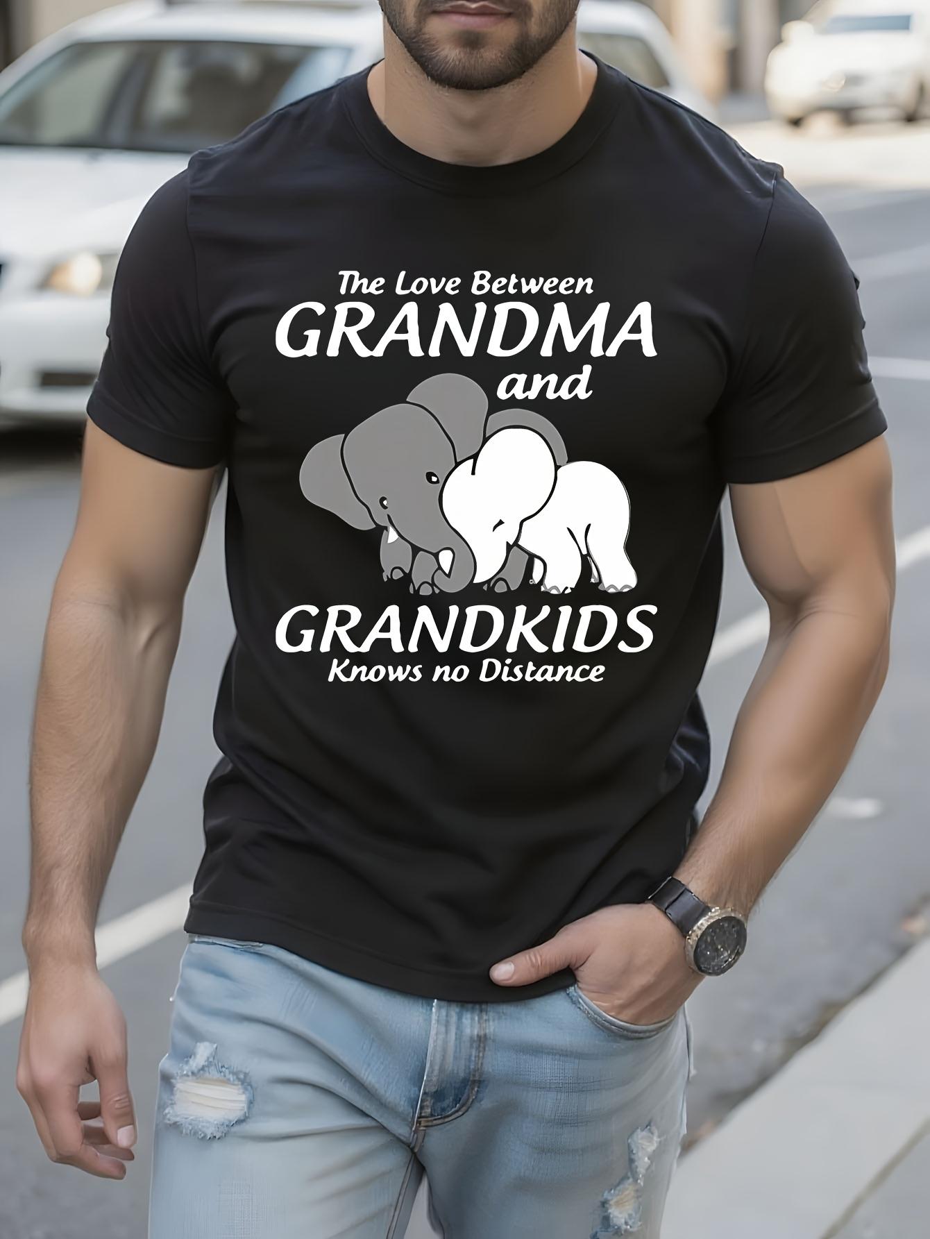 Elephant Graphic Tshirt Graphic Tshirt - Grandma Grandkid... XXL