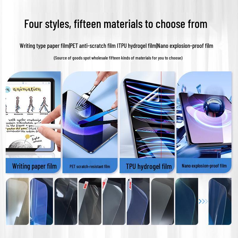 Film Hidrogel PET Mat de Înaltă Definiție 11 Inci Oppo Pad SE Rezistent la Explozii