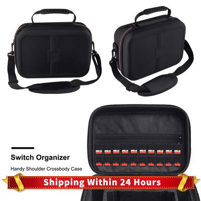 Pour NS2 Étui de Transport Portable Poignée & Bandoulière Grand Sac de Rangement pour Console Étanche Boîte à Coque Dure Sac à Main de Rangement Extérieur