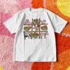 Vintage Farm Animals T-Shirt Cute Pig Cow Horse Rooster Sunflowers Graphic Tee