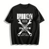 Brooklyn Road Race Print Casual Short Sleeve Tee For Men Women Pure Cotton T-shirt