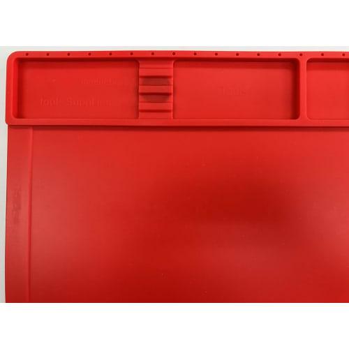 Doyusha Amazing! Red Silicone Mat for Hobbies, Medium, Hobby Tools