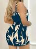 2025 Summer Women's Print Camisole & Shorts Set
