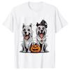 Summer Fashion Tee Shirt Clothes Dog Skull Creepy Puppy Skeleton Halloween T-Shirt Fashion Casual Tshirt Short Sleeve Tee Tops