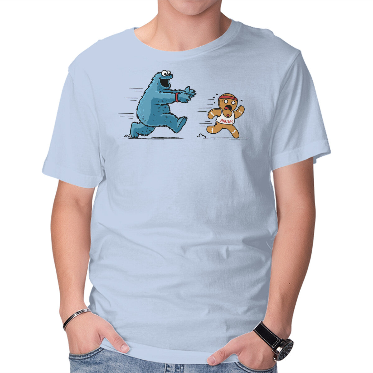 Unisex Crew Neck T-Shirt Cookie Motivation Graphic Short Sleeve Casual Tee XXL