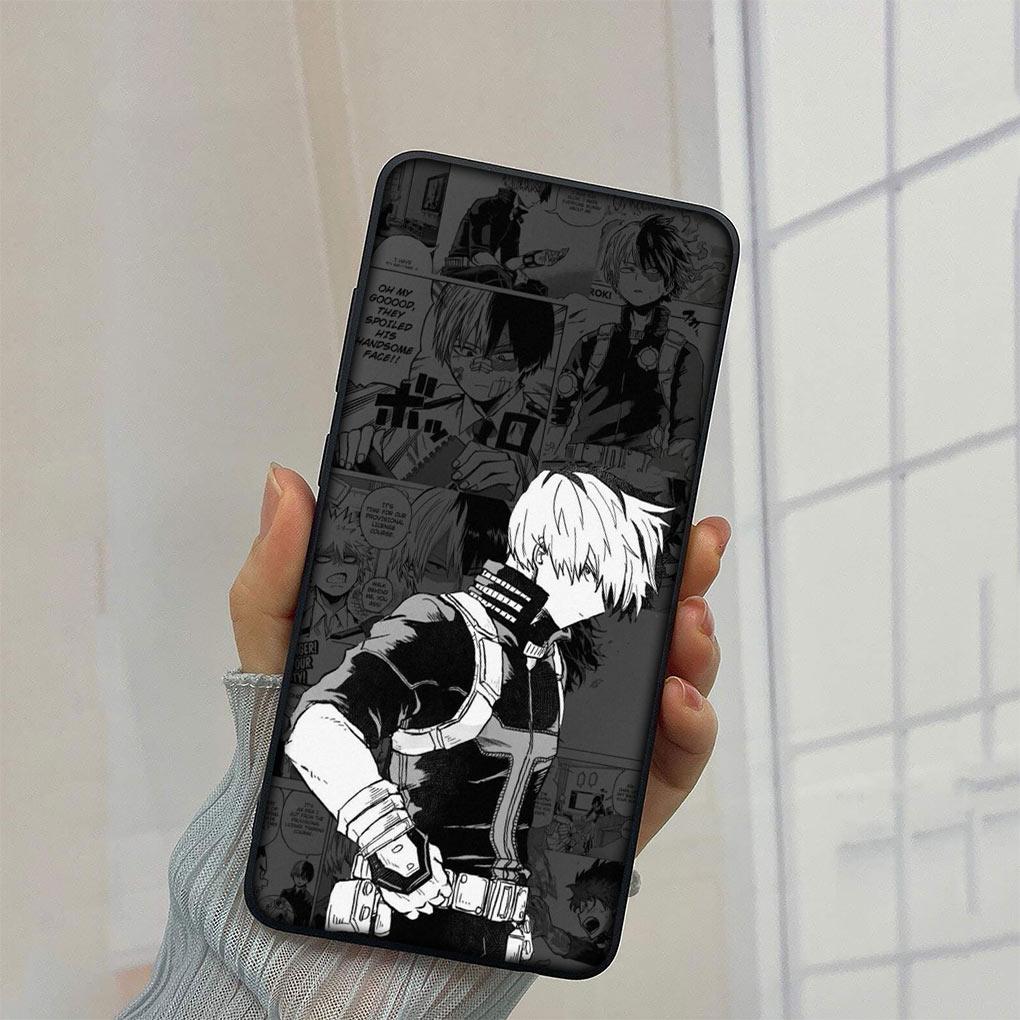 Boku My Hero Academia BNHA Shoto Todoroki Cover Phone Case for Samsung Galaxy S23 S22 S21 S20 Fe Ultra S8 Plus M21 + Casing
