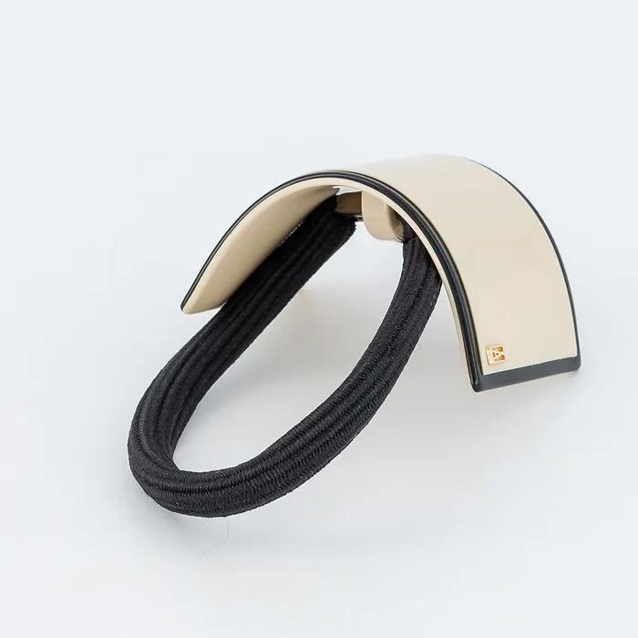 [Alexandre De Paris] Saint-Honoré Hair Tie Beige