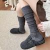 Vintage Hollow Wool Calf Socks Mid-Tube Stack Socks Are Warm With Boots Stockings Boot Socks